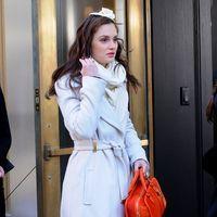 Leighton Meester dressed a winter jacket on the set of 'Gossip Girl' | Picture 112641